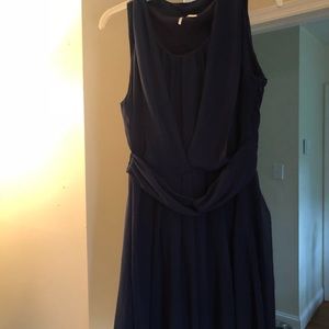 Navy blue dress